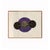 Antique Celestial With Moon Face and Medieval Purple - 30" X 24" For Sale In Los Angeles - Image 6 of 7