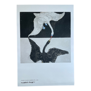 Hilma Af Klint (1862-1944), Svanen. Nr 1, 1915, Copyright Stiftwlsen Hilma Af Klints Verk 2022 Reproduction, Printed in Sweden