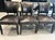 Boston Dining Table and Dark Brown Leather Velvet Studded Chairs from Timothy Oulton, 2010s, Set of 9 For Sale - Image 6 of 9