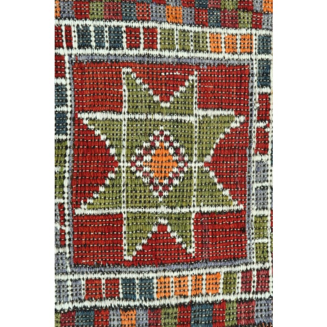Vintage Turkish Kilim Rug- 6′8″ × 8′5″ For Sale - Image 10 of 13