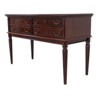 Danish Hepplewhite Mahogany Console Table from Farre Møbelfabrik, 1970s For Sale