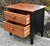 Vtg. Ethan Allen Transitional Style Two Drawer Black & Cherry Nightstand For Sale - Image 10 of 11