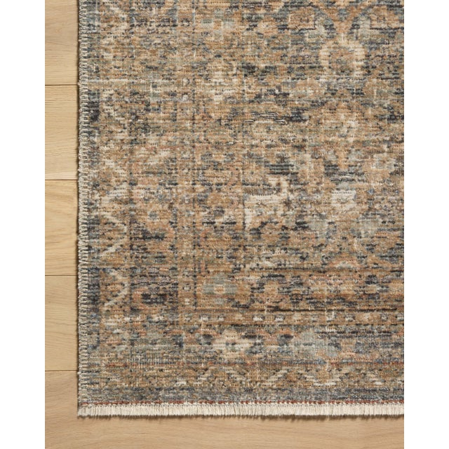 2020s Amber Lewis x Loloi Molly Denim / Gold 11'-6" x 15'-6" Area Rug For Sale - Image 5 of 8
