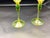 Art Deco 1920s Yellow Uranium Wine Glasses- Set of 2 For Sale - Image 3 of 11