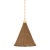 Brass Hudson Valley Lighting Kensington 14.75 in. 1 Light Pendant in Aged Brass Finish For Sale - Image 8 of 8