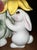 Fitz and Floyd Vintage MCM Fitz & Floyd Rare 'Bunny Blooms' Spring Easter Cookie Jar For Sale - Image 4 of 6