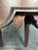 Vintage Pair Gothic Revival Carved Cathedral Arches Dark Wood Hall / Side Chairs W/ Cushions For Sale - Image 18 of 18