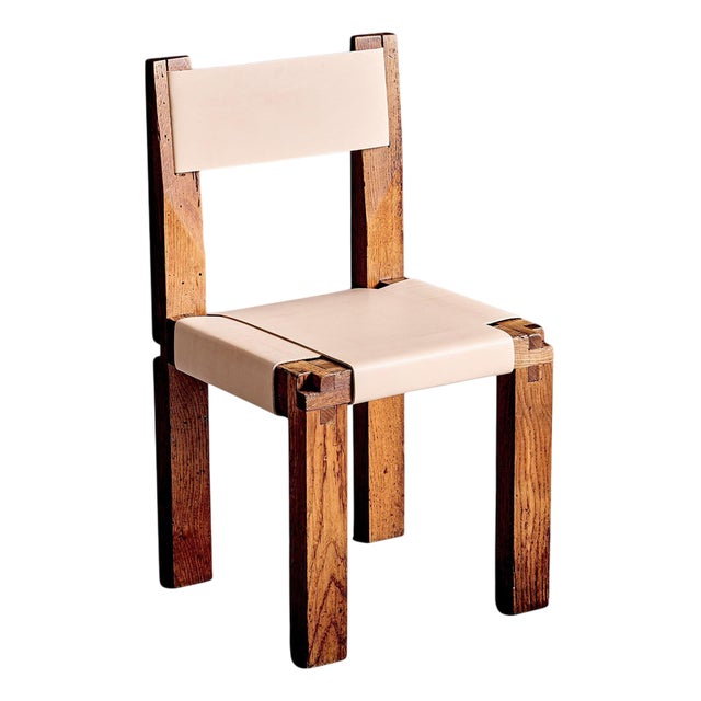 Early Wood S 11 Chair from Pierre Chapo, France, 1960s For Sale