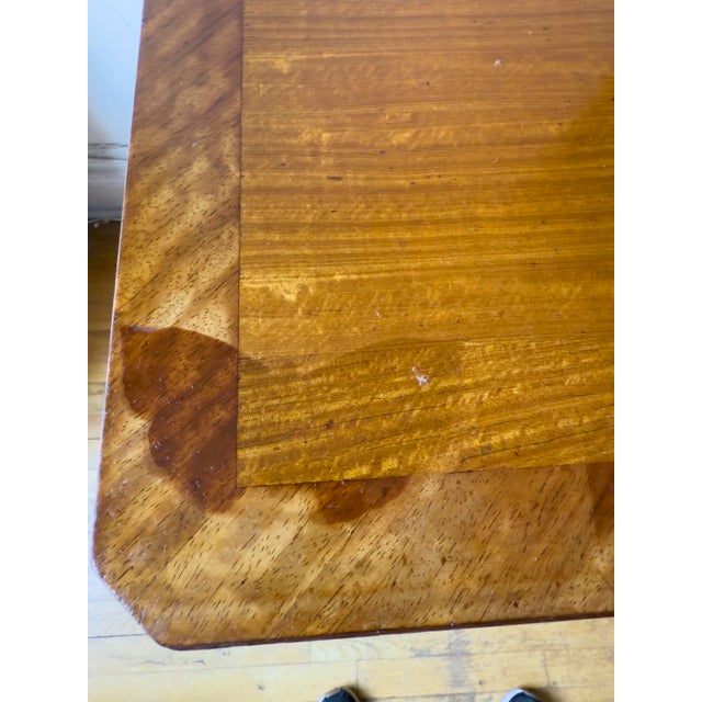 Late 19th Century Federal / Sheraton Style Lowboy Chest of Drawers With Mirror For Sale - Image 11 of 13