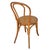 Early 20th Century Vienna Secession Light Stain Bent Oak Chair No. 7 Attributed to Thonet For Sale - Image 4 of 7