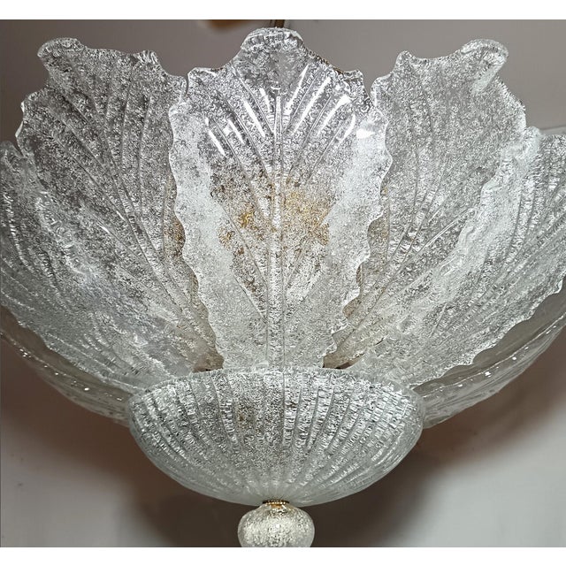 Murano Pendant Light by Barovier for Barovier & Toso For Sale - Image 4 of 14