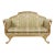 19th Century Style Italian Giltwood Love Seat For Sale