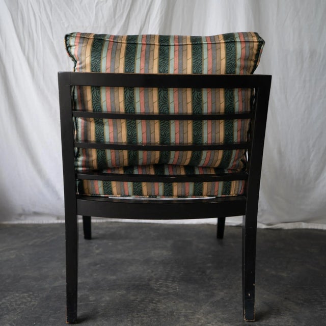 Pair of 1950s Art Deco Mid-Century Modern Style Chairs For Sale - Image 4 of 7