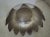 Silver Plated Bowl 12 Lotus Petals Silver Metal Bowl For Sale - Image 4 of 7