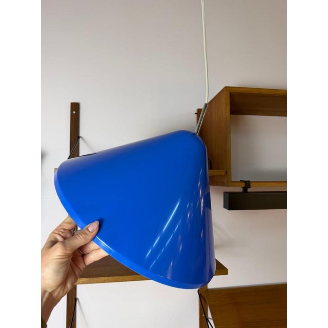2000 - 2009 Model Apollo Hanging Lamp Blue Plastic from Nordisk Solar For Sale - Image 5 of 11