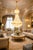 Metal 1970s French Louis XVI Gold Crystal Chandelier - 1 Pc For Sale - Image 7 of 7