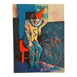 Alfred Kornberger Circus Star Lithograph For Sale
