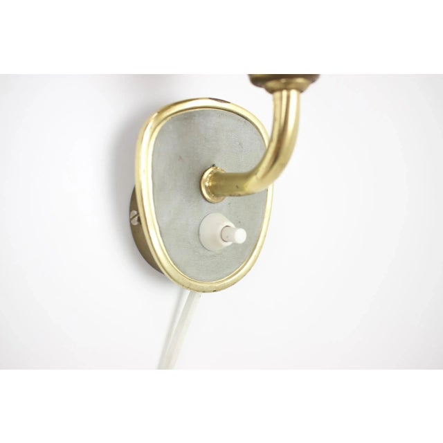 German Wall Lamp, 1960s For Sale - Image 4 of 10