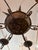 Mid 20th Century Hand Wrought Italian Six Light Tole Chandelier For Sale - Image 4 of 4