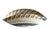 White Fornace Ferro Murano Style Art Glass Bowl in the Shape of a Sea Shell For Sale - Image 8 of 18