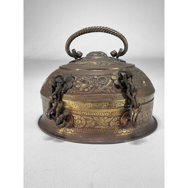 Vintage Indian Paan and Bettel Box, 1920s For Sale - Image 4 of 6