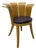 Miro Harold “King Harold” Flower Side Chair for Strauss, 1970s For Sale