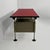 Mid-Century Modern Italian Red Metal, Leather, and Plastic Desk from BBPR Olivetti, 1960s For Sale - Image 4 of 18