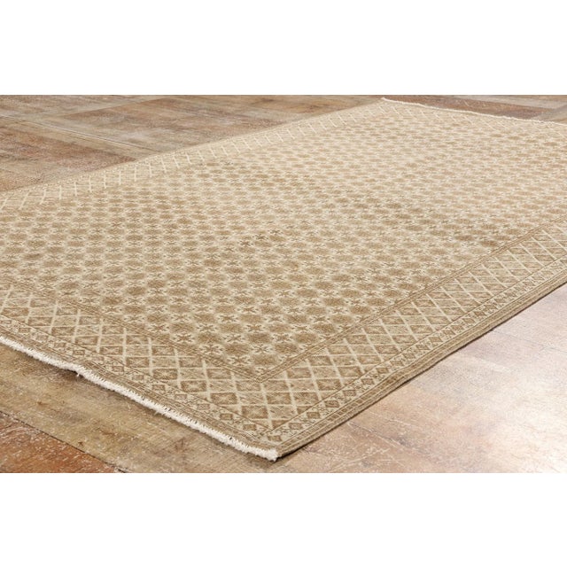 Textile Vintage Turkish Sivas Rug - 04'00 X 05'06 For Sale - Image 7 of 9