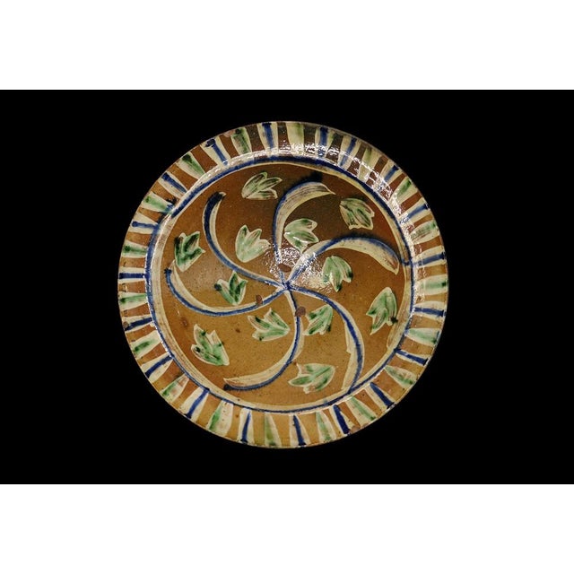 Vintage Handmade Clay Bowl or Plate, 1930s For Sale - Image 18 of 18