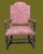 Unusual Early 19th Century Jacobean Gothic Open Arm Chair Recently Reupholstered For Sale - Image 15 of 16