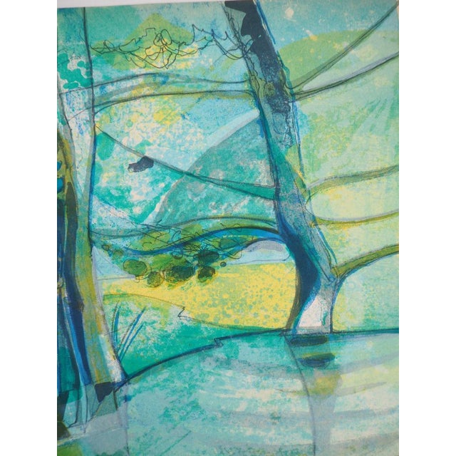 Camille Hilaire, Rives de la Bruche près de Strasbourg, Lithograph For Sale - Image 4 of 6