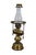 Victorian Willian Fawecett Brass Pharmacy Apothecary Library Reading Hurricane Lamp 22" For Sale - Image 3 of 16