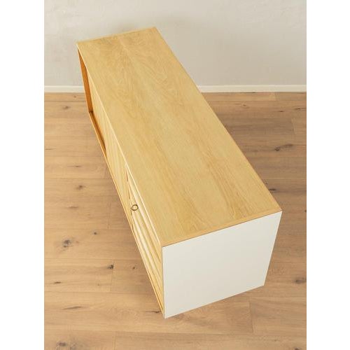 Scandinavian Walnut Veneer Sideboard, 1950s For Sale - Image 4 of 9