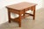 Stickley Brothers Stickley Brothers Style Antique Mission Oak Arts & Crafts Desk or Writing Table, Circa 1910 For Sale - Image 4 of 15