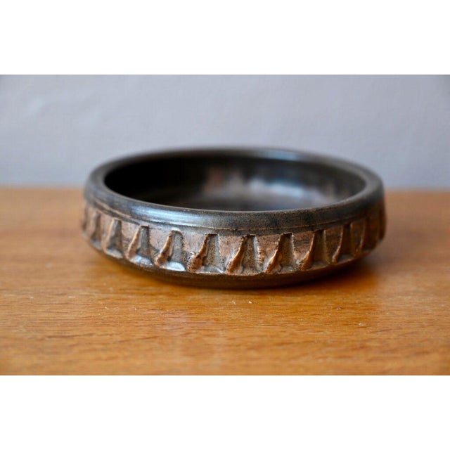 Vintage Danish Ceramic Bowl by Judi Kunst, 1960s For Sale - Image 4 of 6