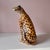 Italian Vintage Large Italian Porcelain Cheetah Statue For Sale - Image 3 of 10