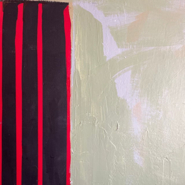 “The Door” by Artist John Frates, Extra Large, Mid Century Modern, Contemporary, 77x64x2.5 In. For Sale - Image 4 of 9