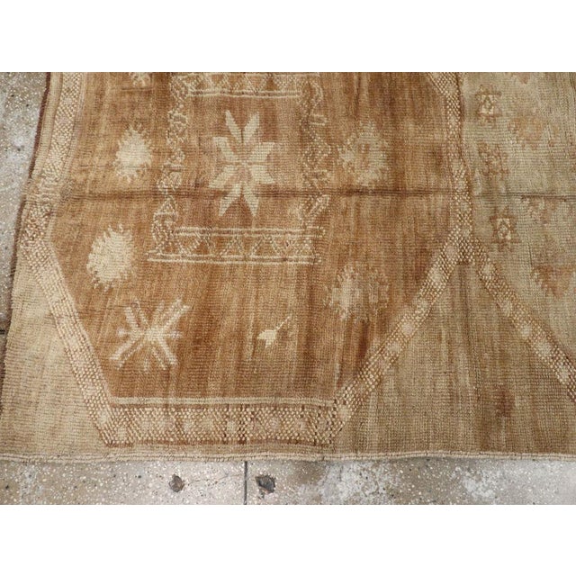 Textile Galerie Shabab Collection Mid-20th Century Turkish Anatolian Wide Gallery Runner For Sale - Image 7 of 10