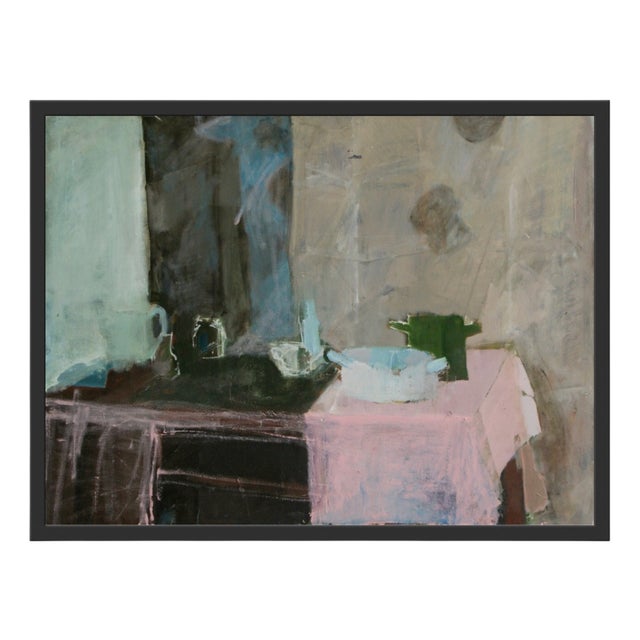 Krzysztof Lyzyn, Still Life, Oil on Cardboard For Sale