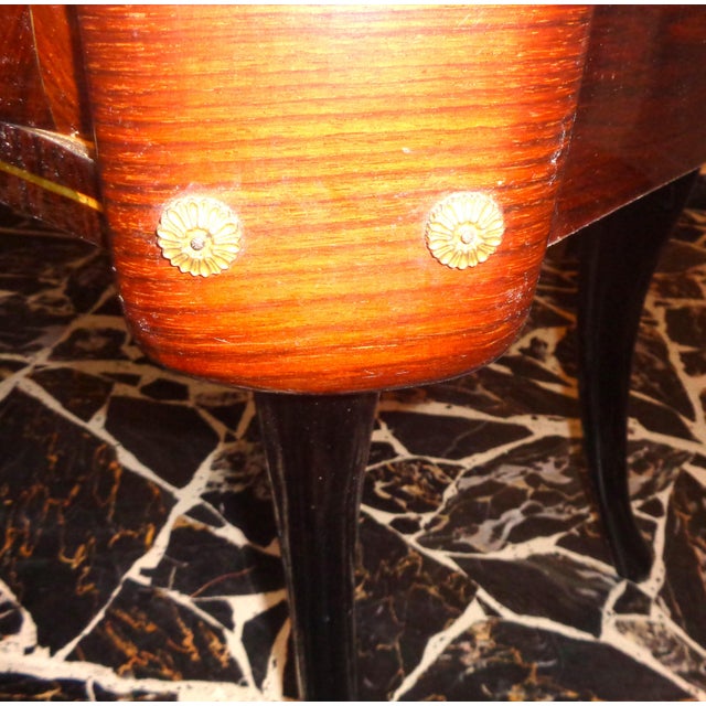 Sideboard with Herringbone Motif and Brass Details in the style of Paolo Buffa, 1950s For Sale - Image 14 of 18