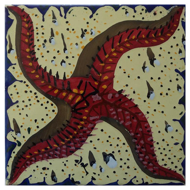 Original Ceramic of Starfish after Salvador Dali, 1954 For Sale