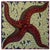 Original Ceramic of Starfish after Salvador Dali, 1954 For Sale