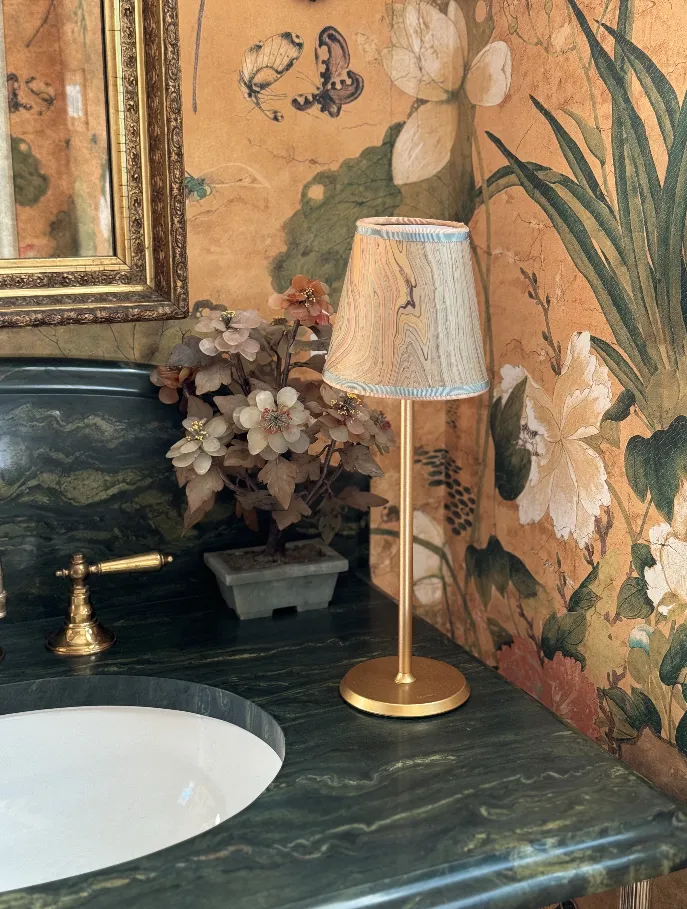 Maison Maison Design Tan Marble Shade Cover