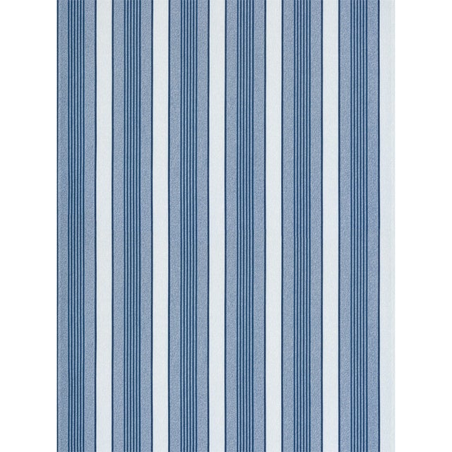 With its trompe l'oeil textured detailing, Arlo Stripe creates the look of wall upholstery on easy-to-apply non-woven...