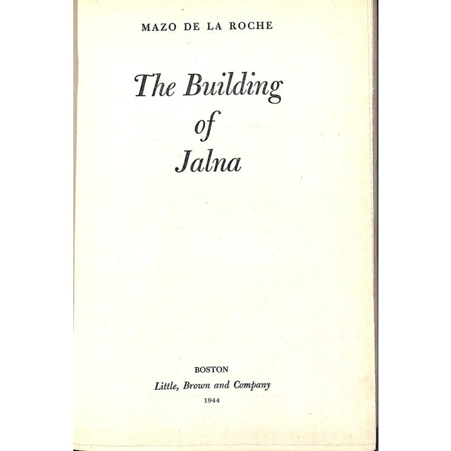 DE LA ROCHE, Mazo [306] pp. Little, Brown and Company 1944 8 1/4" x 5 3/4" Jacket drawing by Lee Thayer One of a series of...