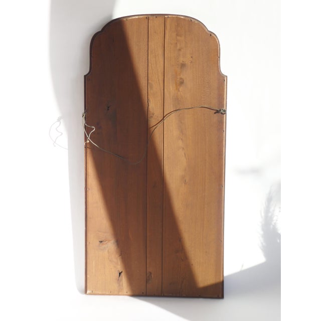 Large Antique Dutch Scalloped Mirror For Sale - Image 10 of 12