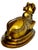 1950s 1950s Mid Century South Indian Brass Statue of Shiva's Bull Nandi Metal Antique For Sale - Image 5 of 14