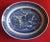 18th Century Chinese Export Blue & White Porcelain Oval Platter or Deep Dish Bowl For Sale - Image 4 of 11