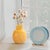 Yellow Golden Bee Ceramic Vase- Medium For Sale - Image 8 of 10