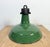 Industrial Green Enamel Factory Pendant Lamp, 1960s For Sale - Image 17 of 18